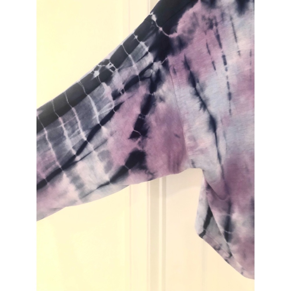 MARONIE LA Tie Dye Hooded Crop Sweatshirt BRAND NEW Size Medium! - Picture 6 of 9